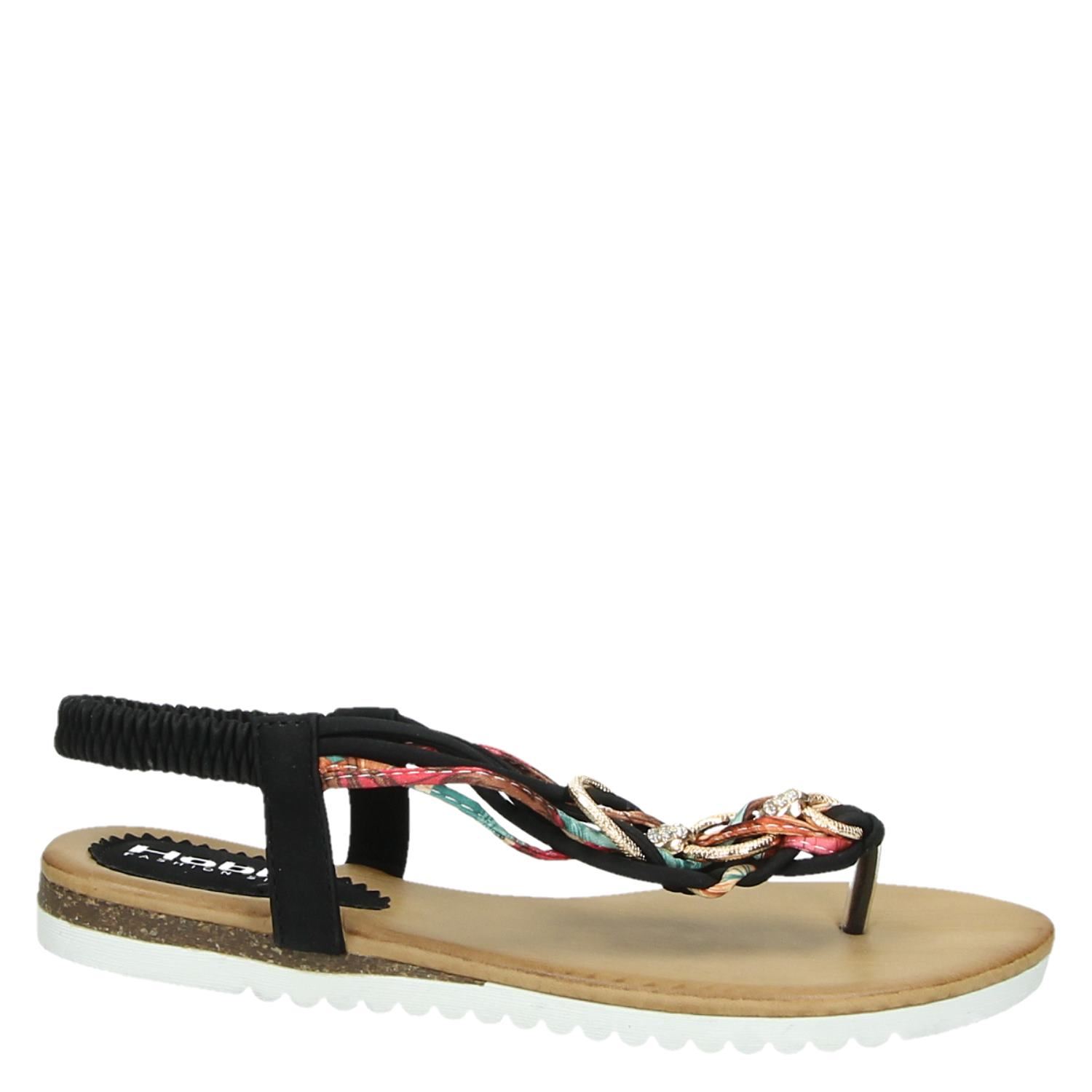 Hobb's - Sandalen voor dames - Zwart - Shoemixx.nl