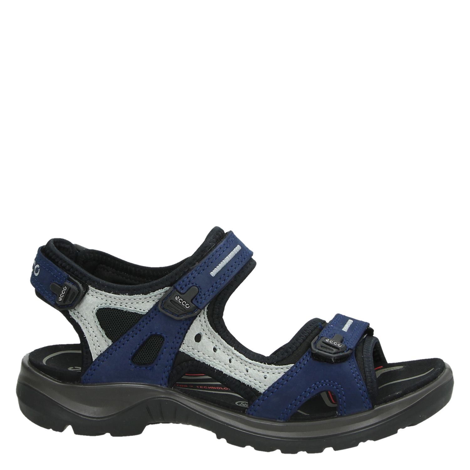 Ecco Offroad - Sandalen voor dames - Blauw - Nelson.nl
