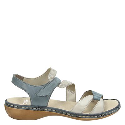 Rieker Space Madeira Sandalen Blauw rieker kopen in de aanbieding