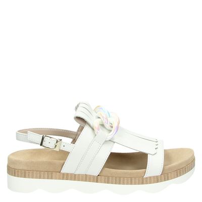 Tosca Blu Sandalen Wit tosca blu kopen in de aanbieding