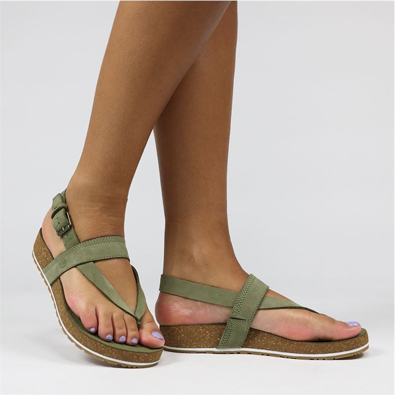 Timberland Malibu Waves - Sandalen - Groen