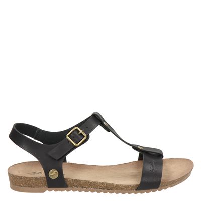 Mustang Sandalen Zwart mustang kopen in de aanbieding