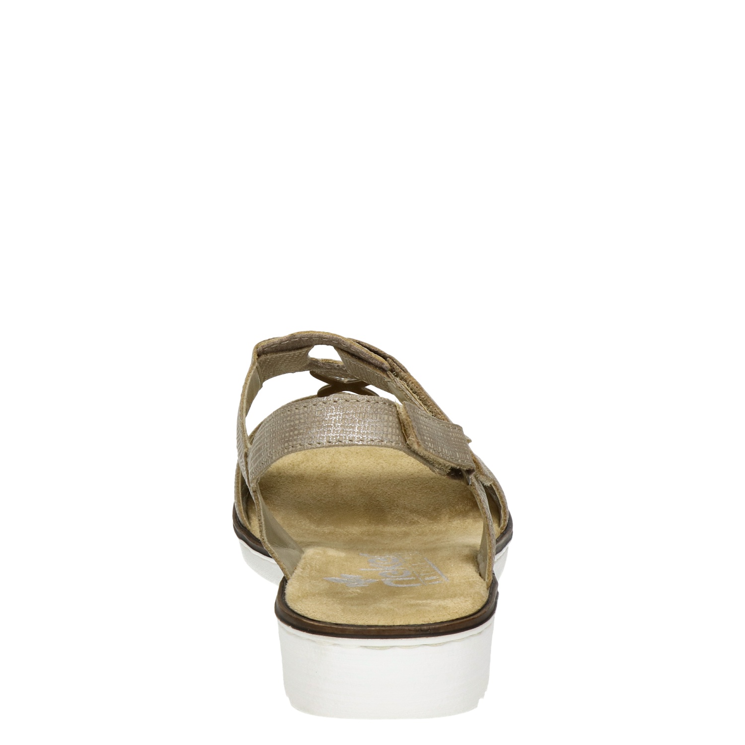 Rieker - Sandalen voor dames - Taupe - Nelson.nl