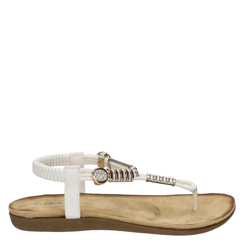 Dolcis Sandalen Wit dolcis kopen in de aanbieding