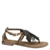 Lazamani - Sandalen - Bruin