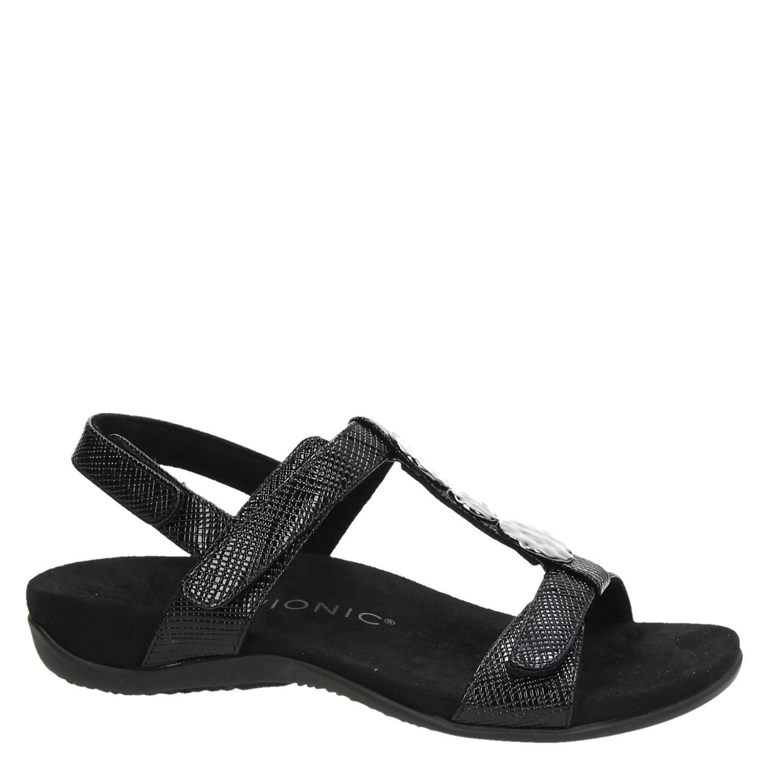 Vionic Vionic Farra - Sandalen voor dames - Zwart - Shoemixx.nl