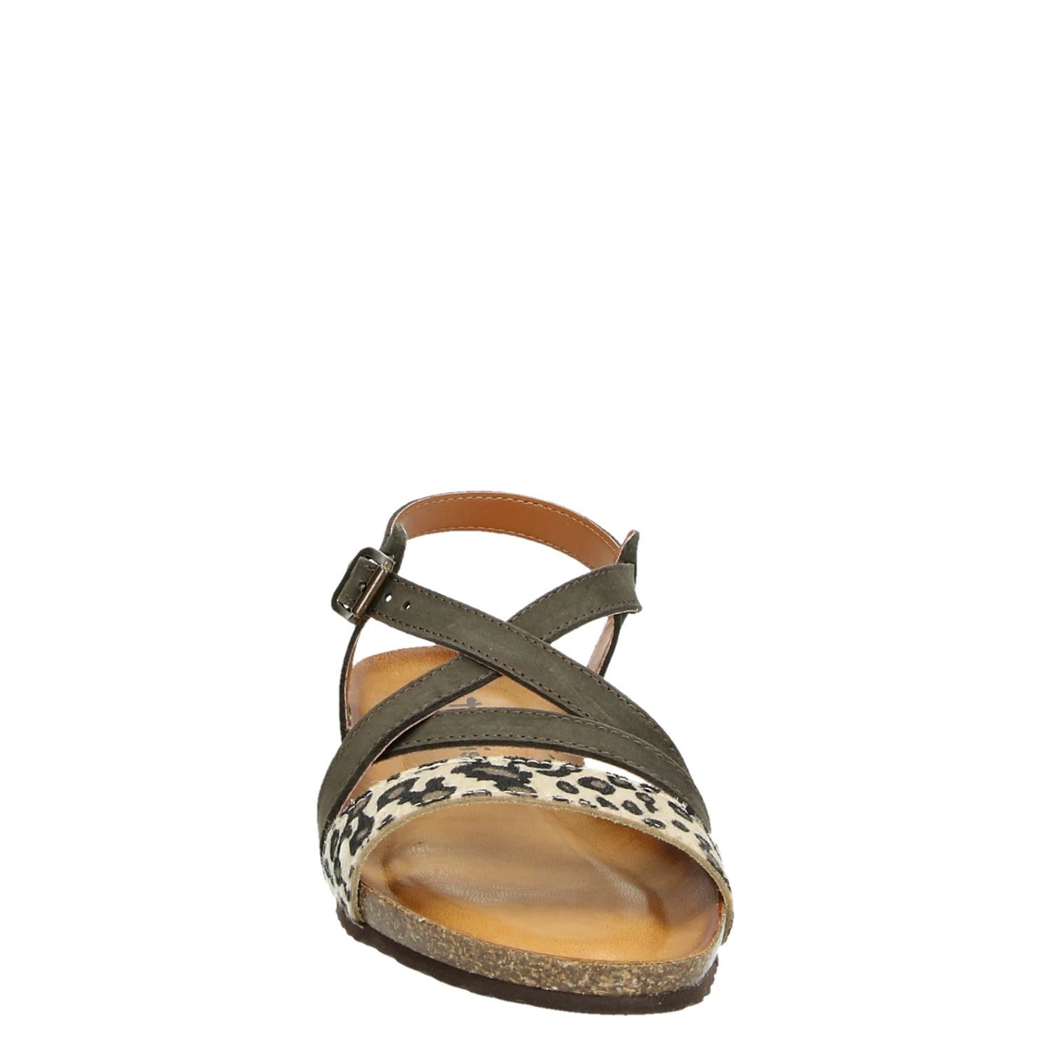 Tamaris - Sandalen voor dames - Bruin - Nelson.nl