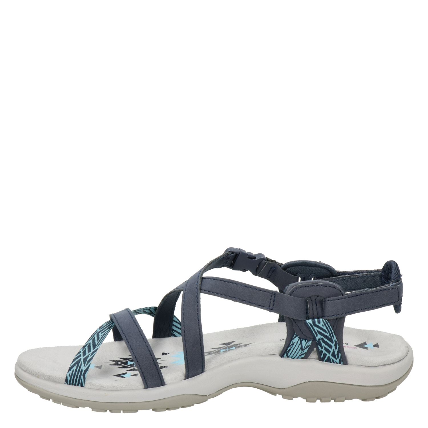 Skechers On The Go Flex outdoor sandalen blauw - Schoenen.nl