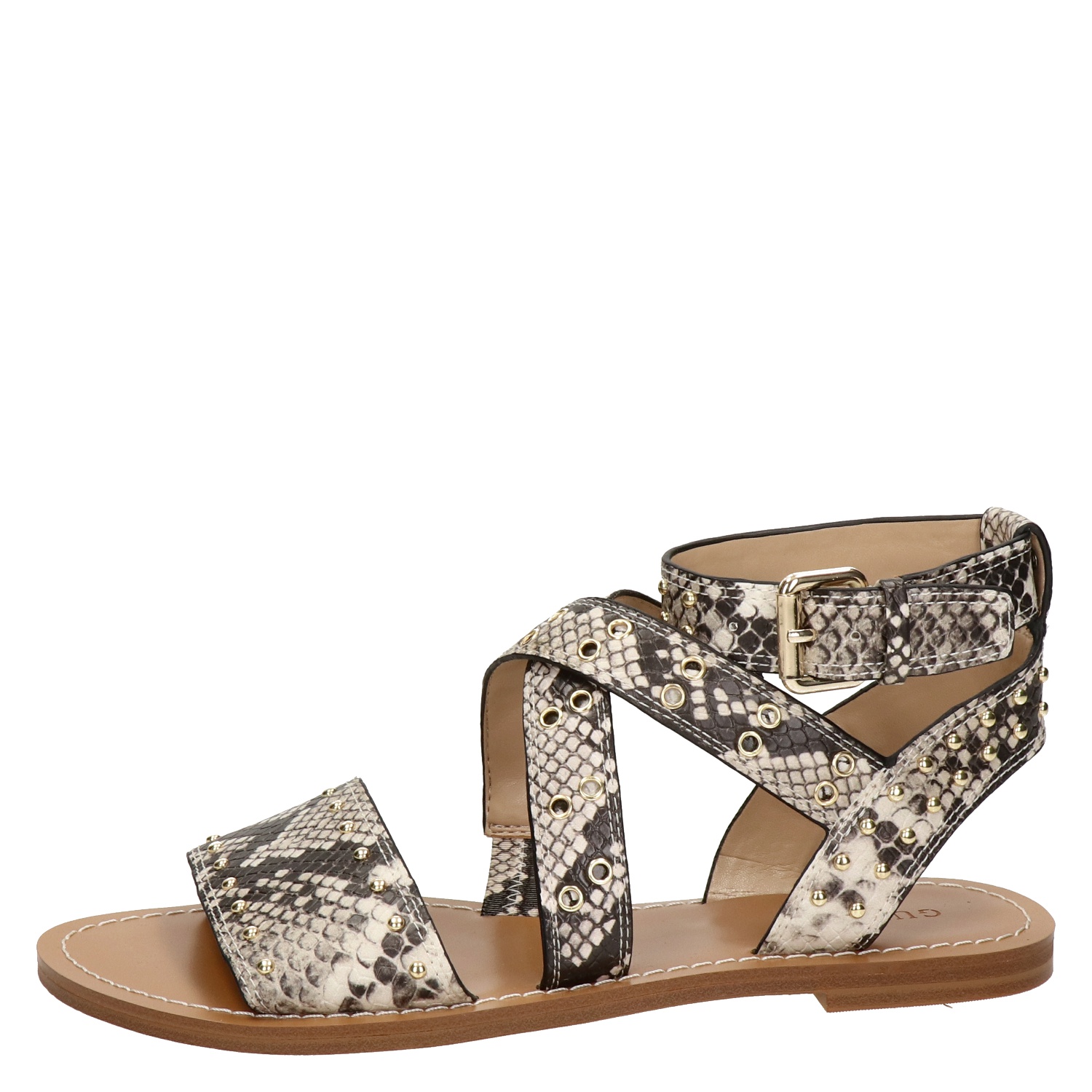 Guess Cevie - Sandalen voor dames - Grijs - Shoemixx.nl