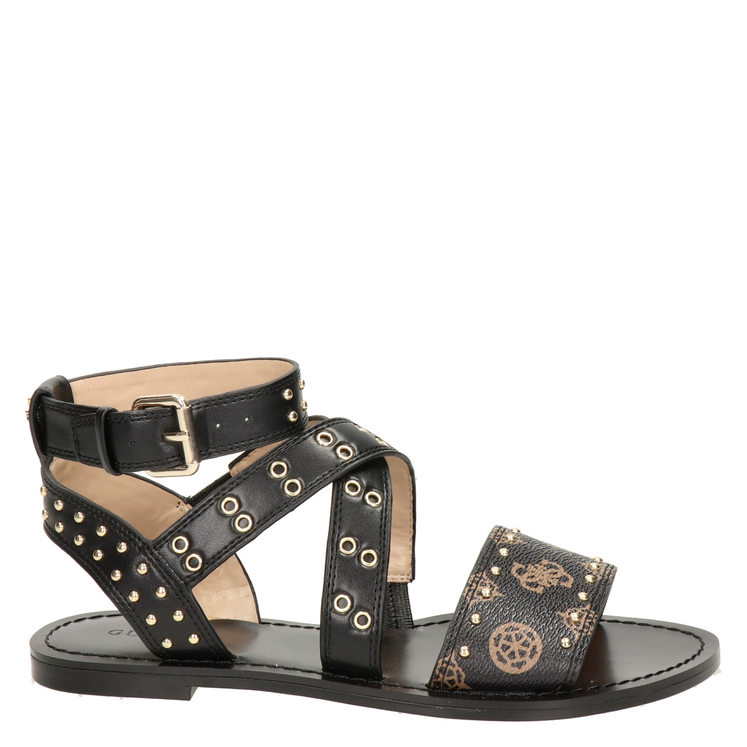 Guess Cevie - Sandalen voor dames - Zwart - Nelson.nl