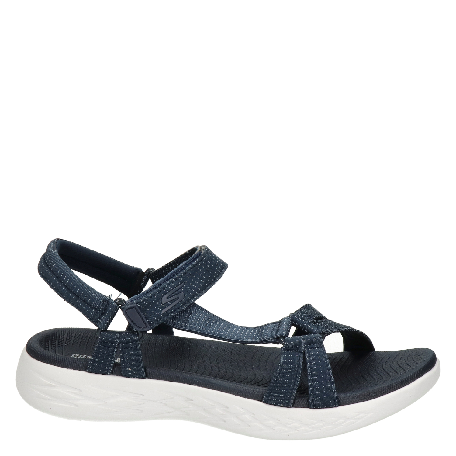 Skechers On The Go - Sandalen voor dames - Blauw - Nelson.nl