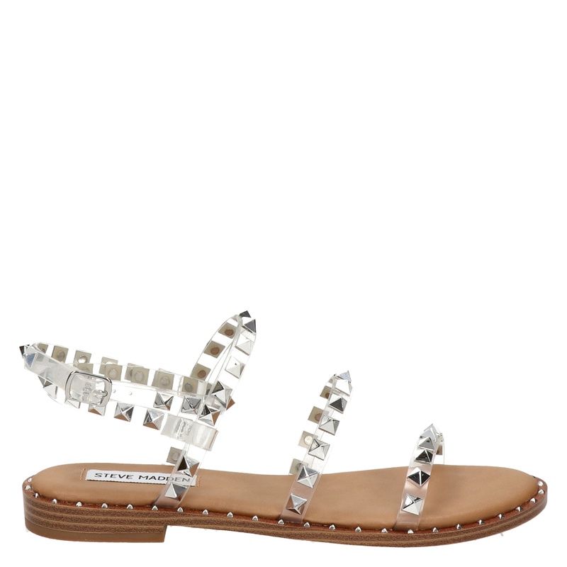 Steve Madden - Sandalen voor dames - Zwart - Nelson.nl