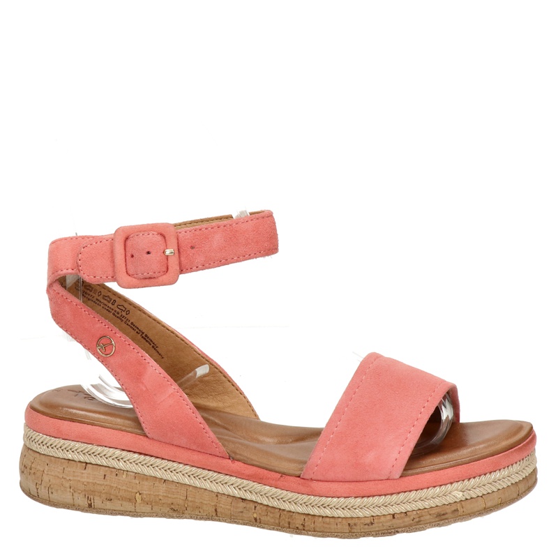 Tamaris - Sandalen voor dames - Roze - Nelson.nl