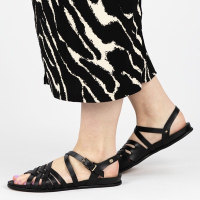 Fred de la Bretoniere - Sandalen - Zwart