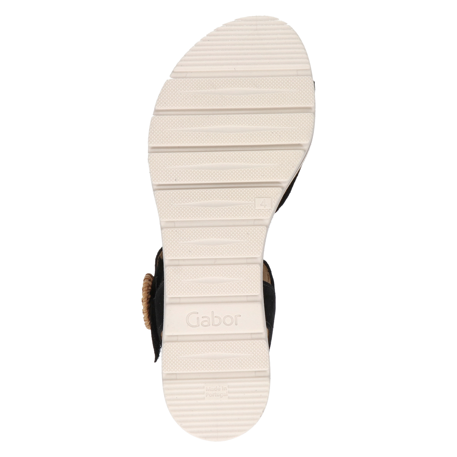 Gabor - Sandalen voor dames - Zwart - Nelson.nl