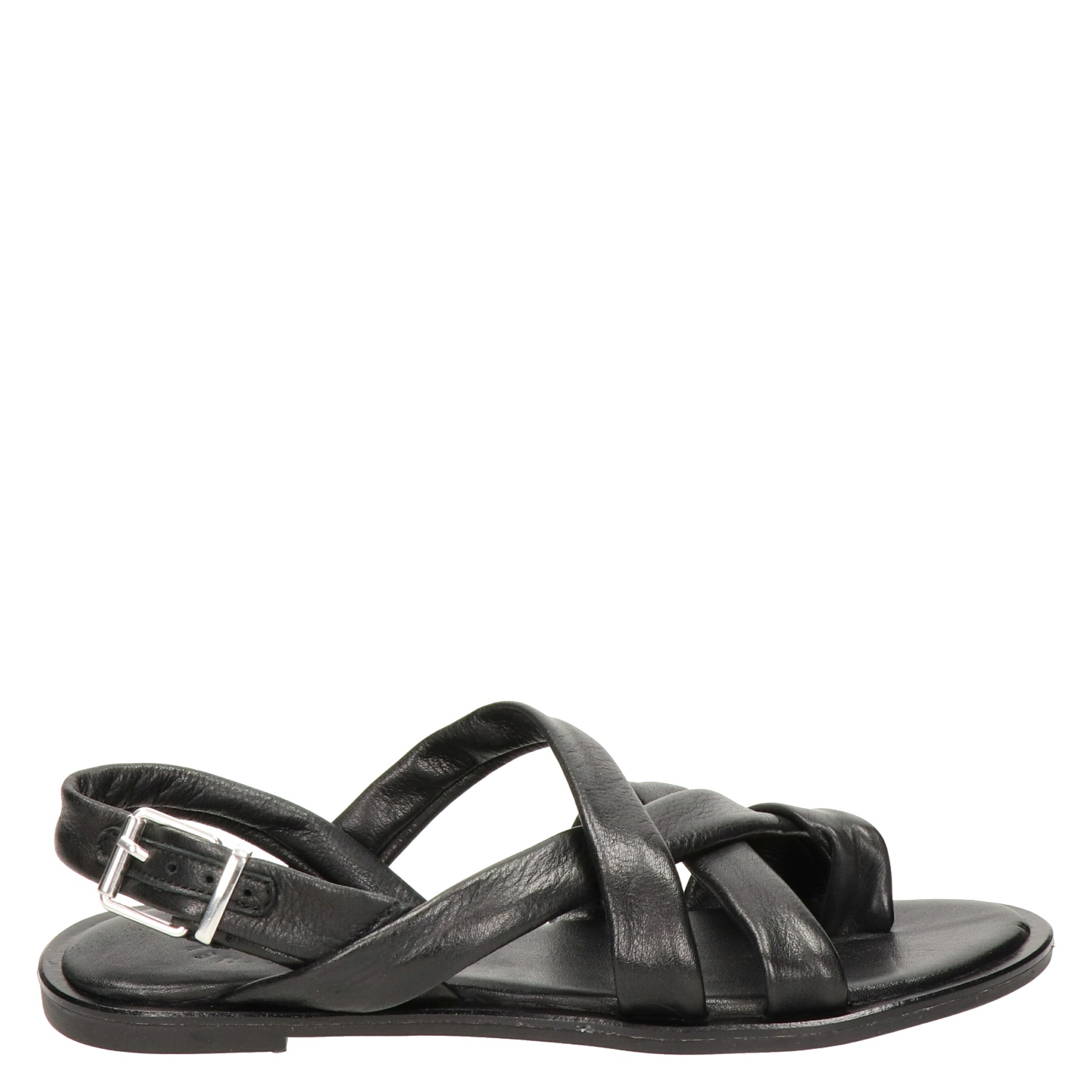 Nelson - Sandalen voor dames - Zwart - Shoemixx.nl