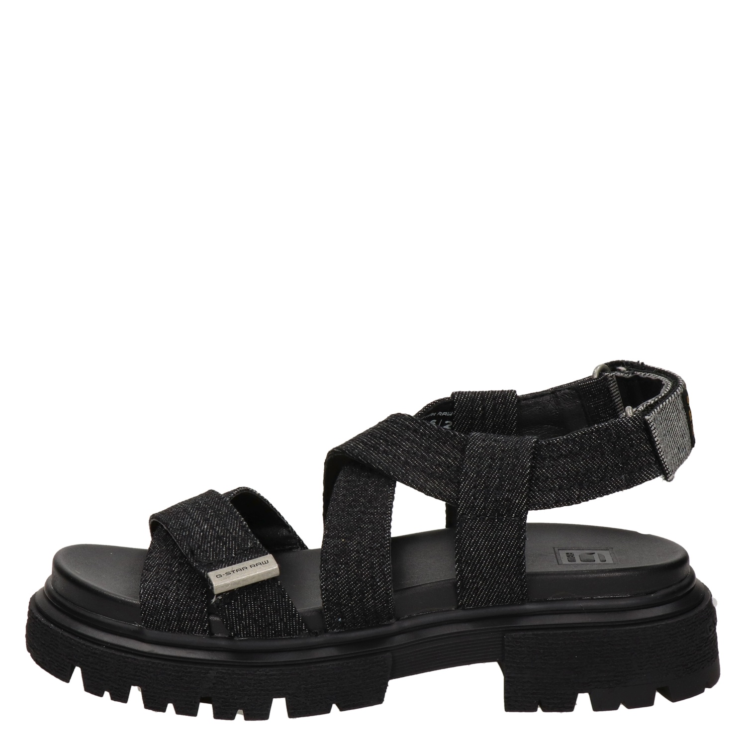 G-Star Raw - Sandalen voor dames - Zwart - Shoemixx.nl