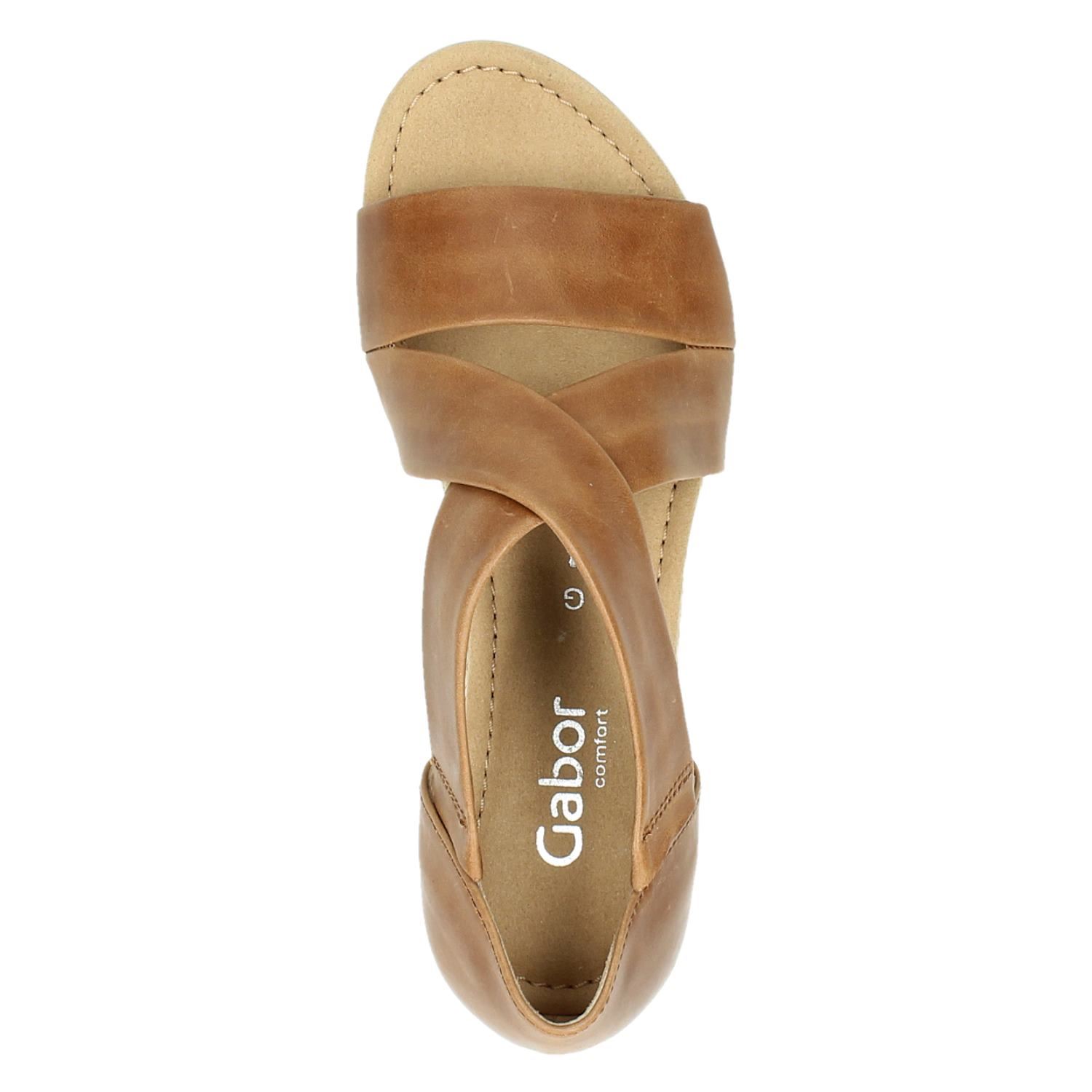 gabor cognac sandals