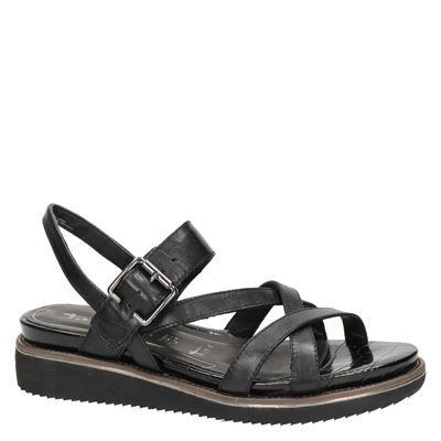 Tamaris - Sandalen voor dames - Zwart - Nelson.nl