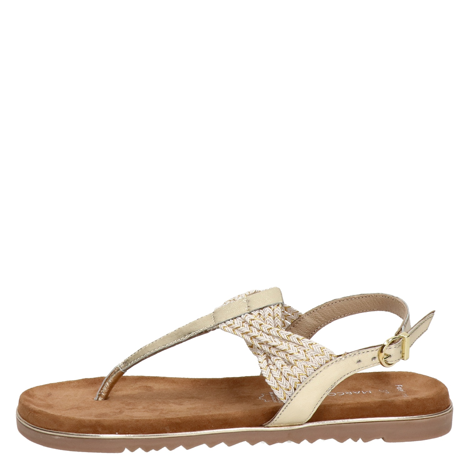 Marco Tozzi - Sandalen voor dames - Goud - Shoemixx.nl