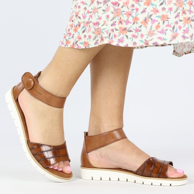 Marco Tozzi - Sandalen - Cognac