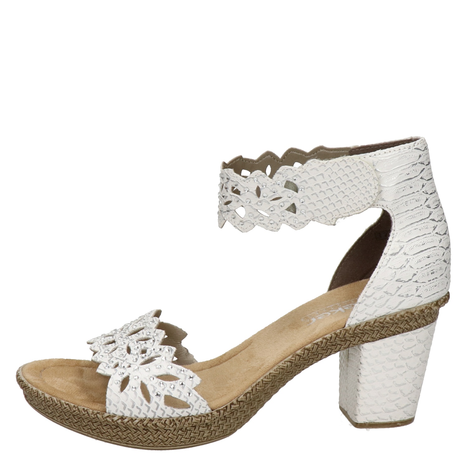 Rieker 63687-80 Sandalen Zilver