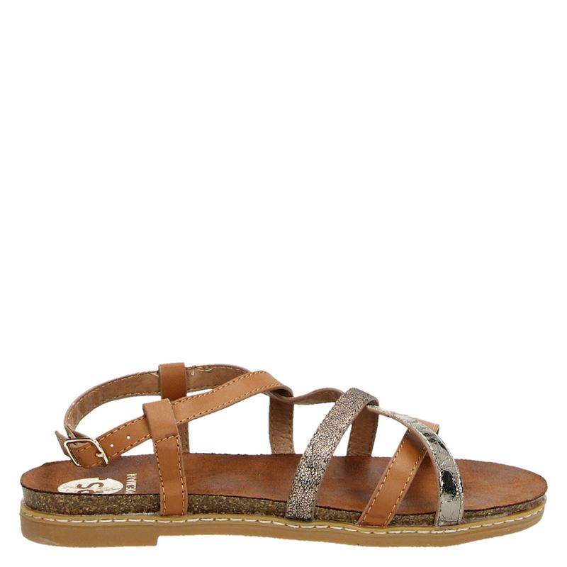 PS Poelman - Sandalen - Cognac