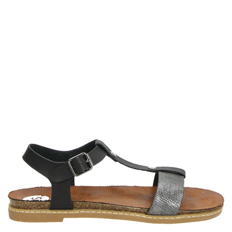 PS Poelman - Sandalen - Zwart