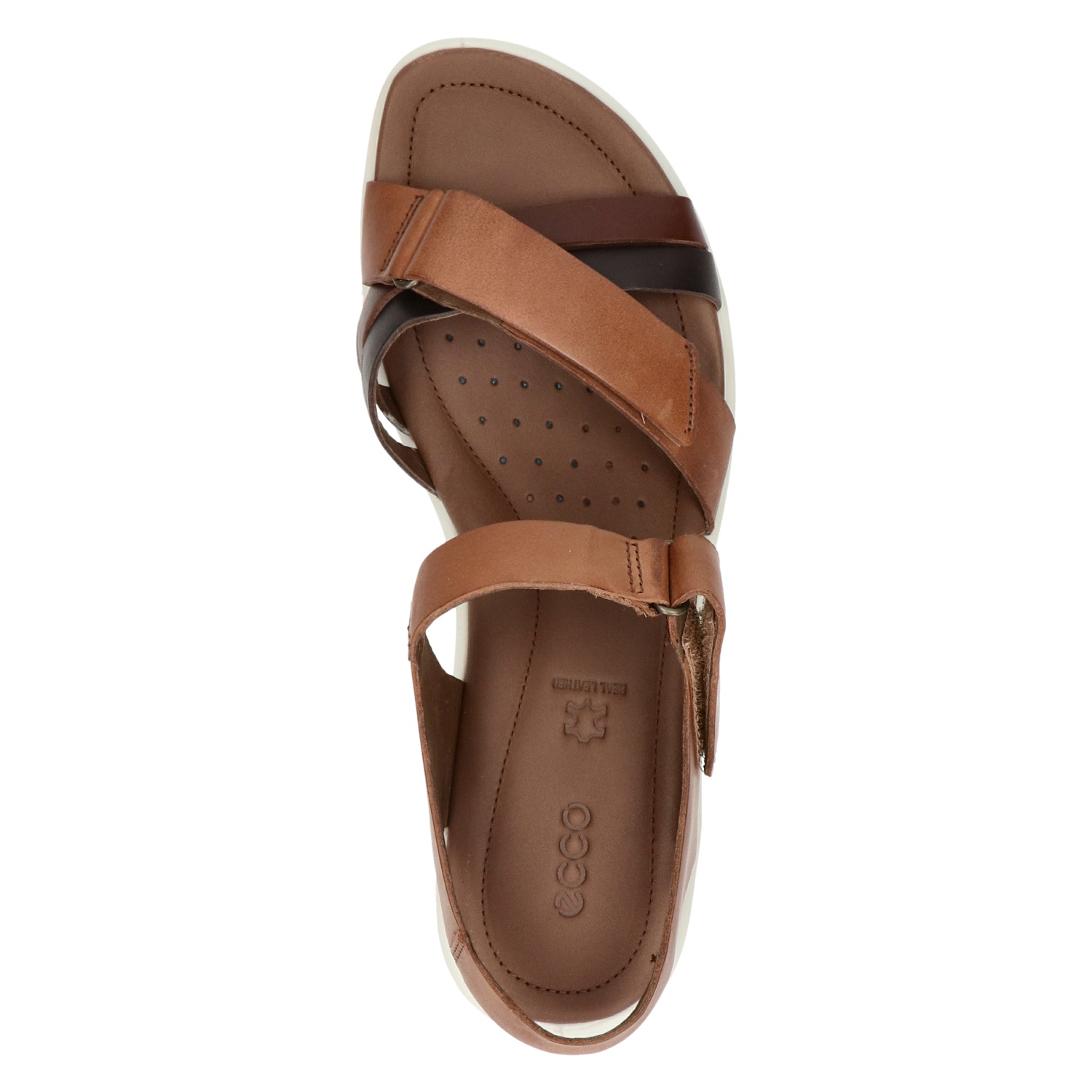 Ecco Felicia - Sandalen voor dames - Bruin - Nelson.nl