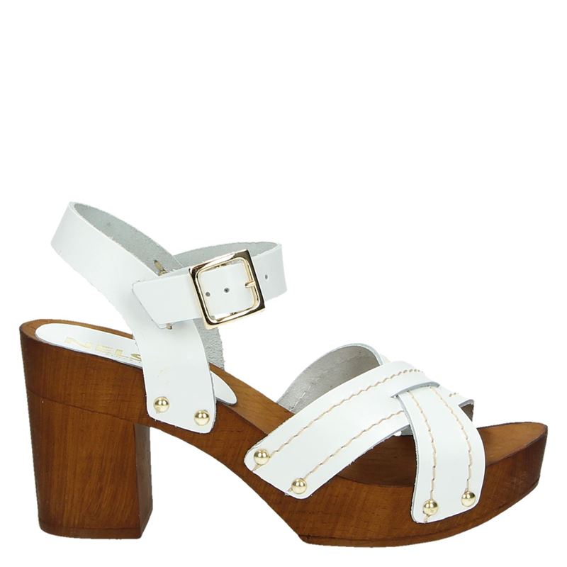 Nelson sandalen wit - Damesschoenen.nl