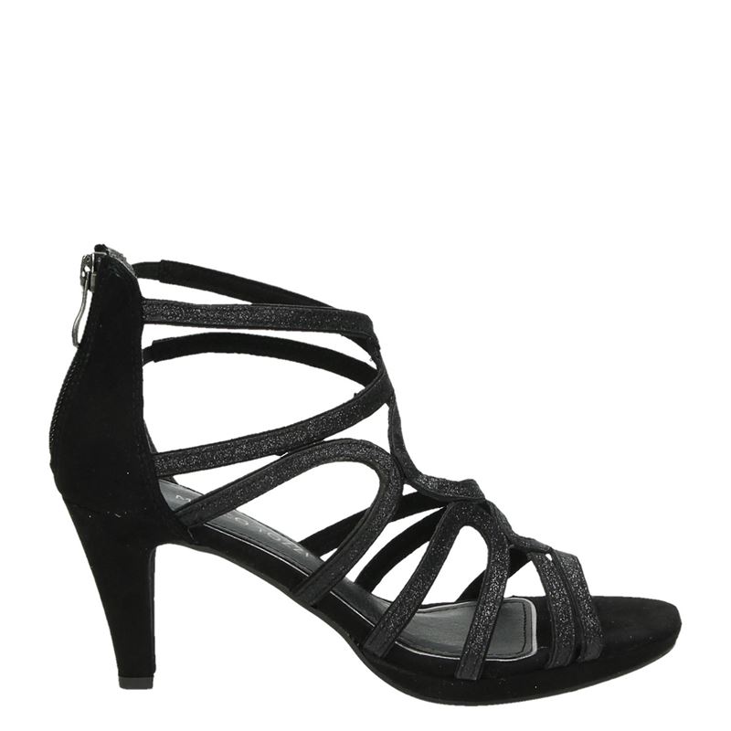 Marco Tozzi sandalen zwart - Vindjeschoen.nl