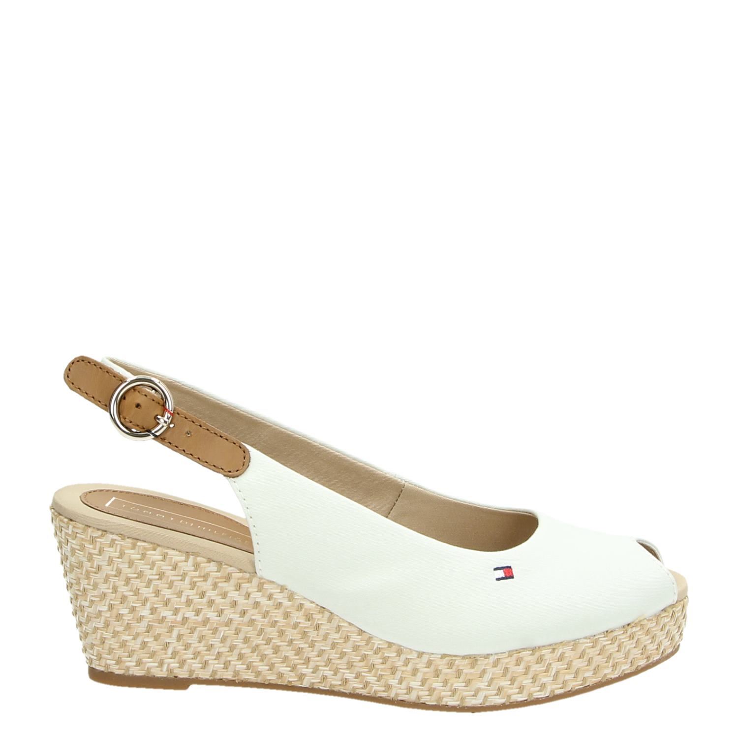 Tommy Hilfiger Sport Iconic ELba Basic sl - Sandalen voor dames - Wit -  Shoemixx.nl