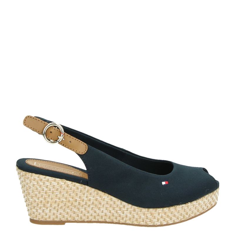 Tommy Hilfiger Sport Iconic Elba Basic Sl Sandalen Blauw tommy hilfiger sport kopen in de aanbieding