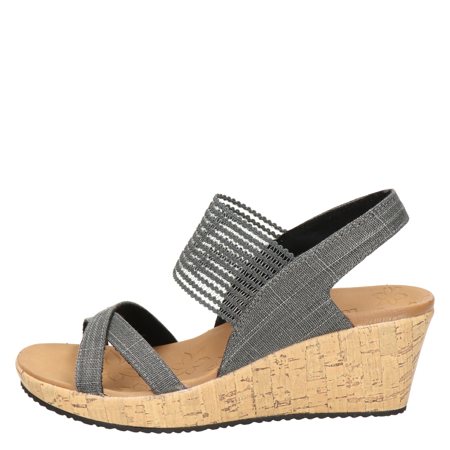 skechers sleehak zwart