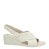 Ecco Shape 35 Wedge - Sandalen - Ecru