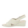 Ecco Shape 35 Wedge - Sandalen - Ecru