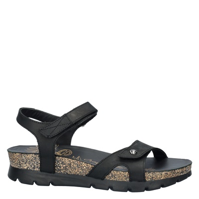 Panama Jack Sulia Basics - Sandalen voor dames - Zwart - Nelson.nl