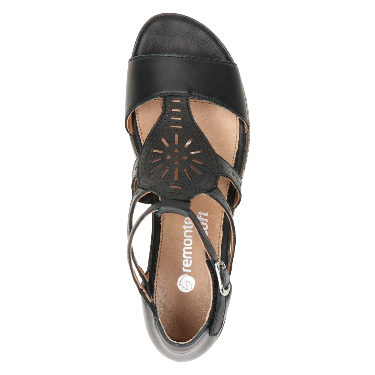 Remonte - Sleehak voor dames - Zwart - Shoemixx.nl