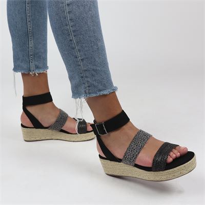 Dolcis - Espadrilles - Zwart