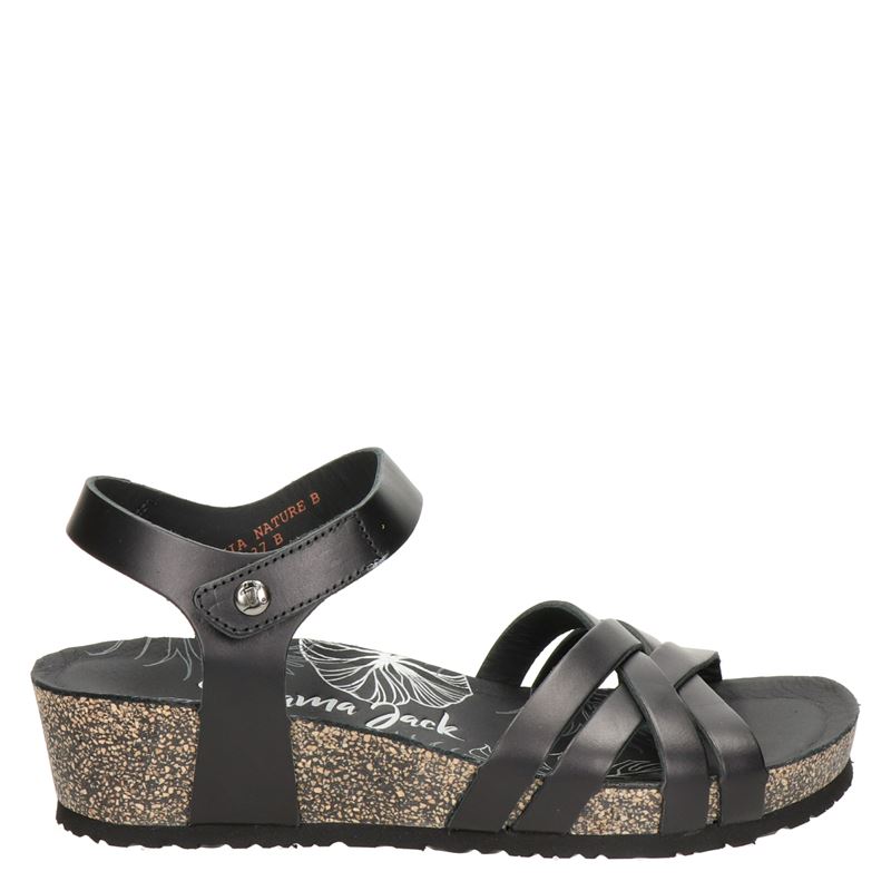 Panama Jack Chia Nature - Sleehak - Zwart