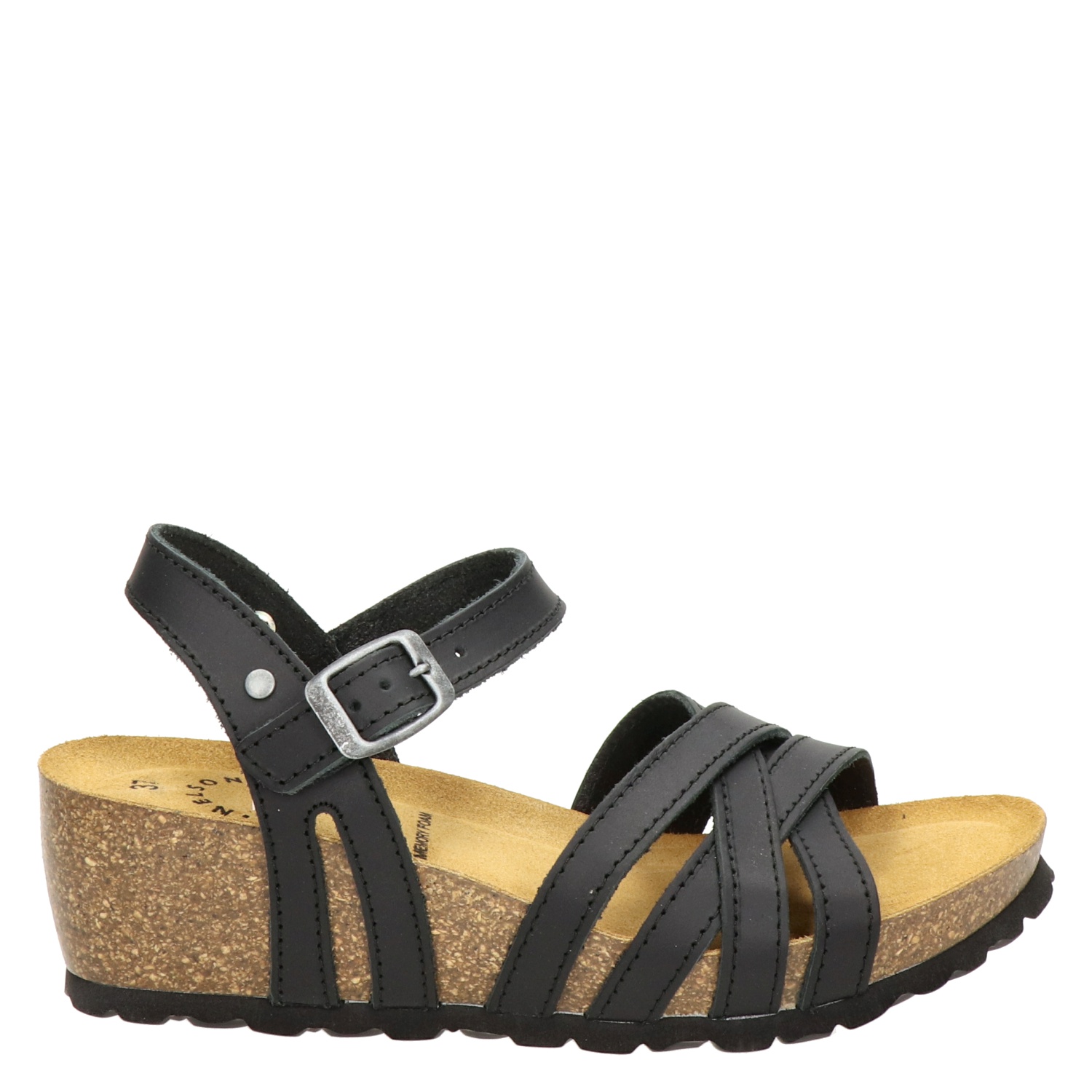 Nelson - Sleehak voor dames - Zwart - Shoemixx.nl