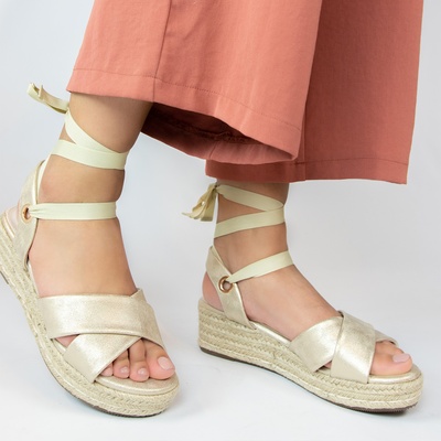 Dolcis - Espadrilles - Goud