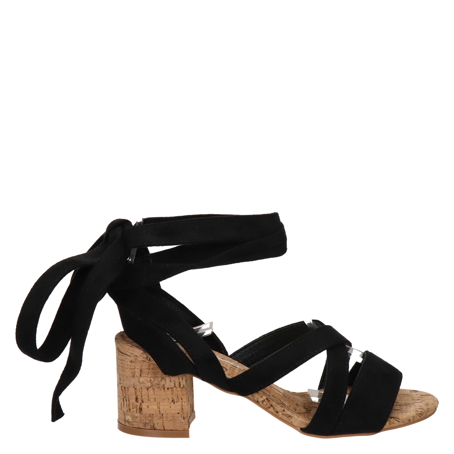 Dolcis - Sandalen voor dames - Zwart - Shoemixx.nl