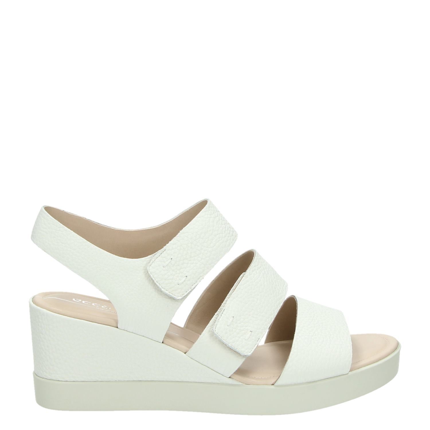 ecco shape wedge plateau sandal