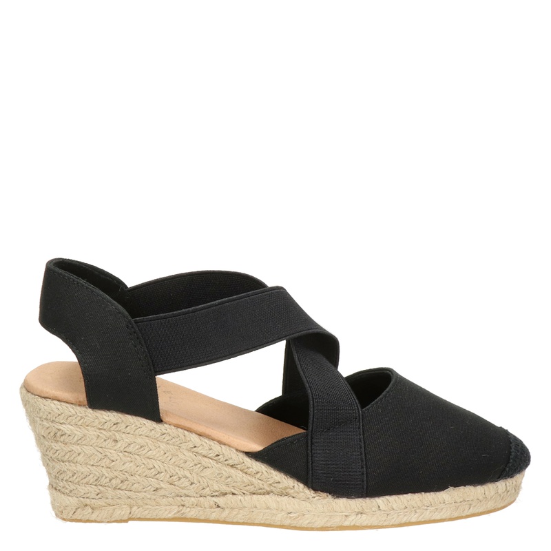Nelson - Espadrilles - Zwart