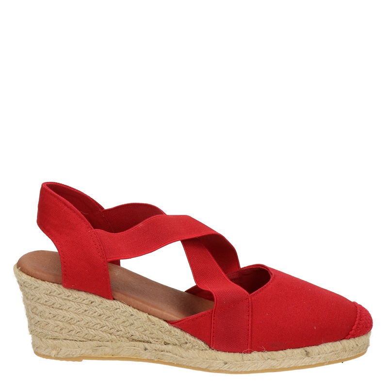 Nelson Espadrilles Rood nelson kopen in de aanbieding