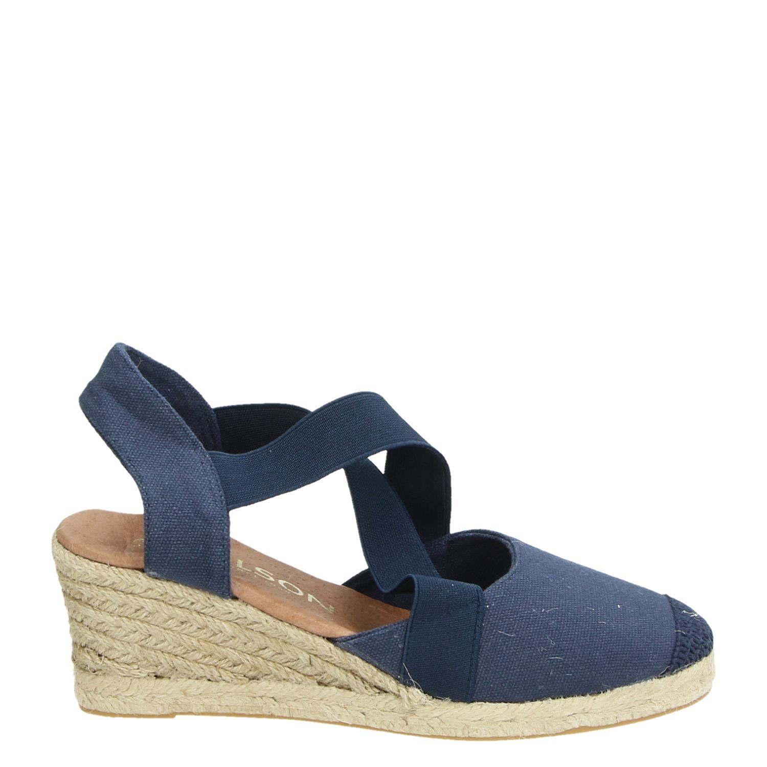 Blue Box dames espadrilles met sleehak online bestellen | Scapino