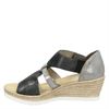Rieker - Sandalen - Grijs