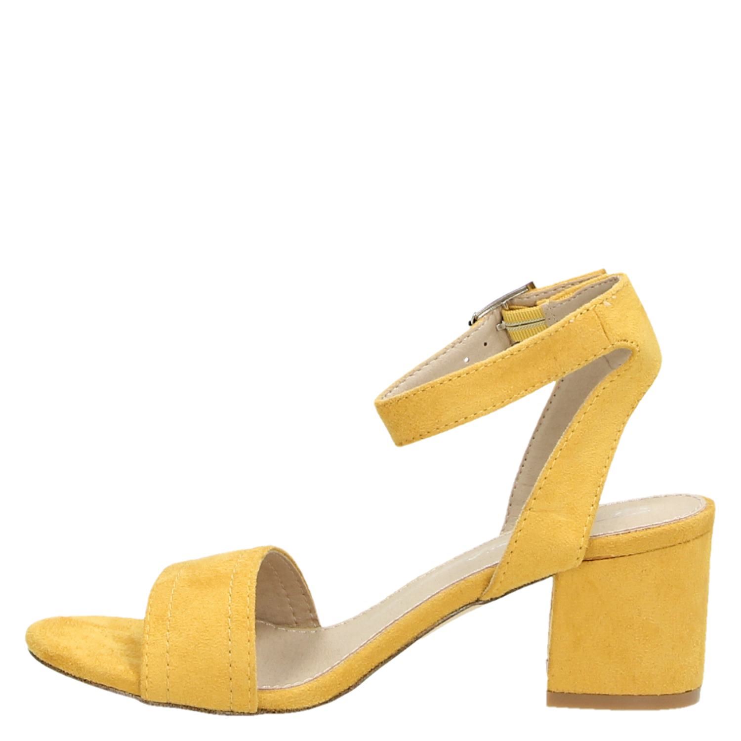Dolcis - Sandalen voor dames - Geel - Shoemixx.nl