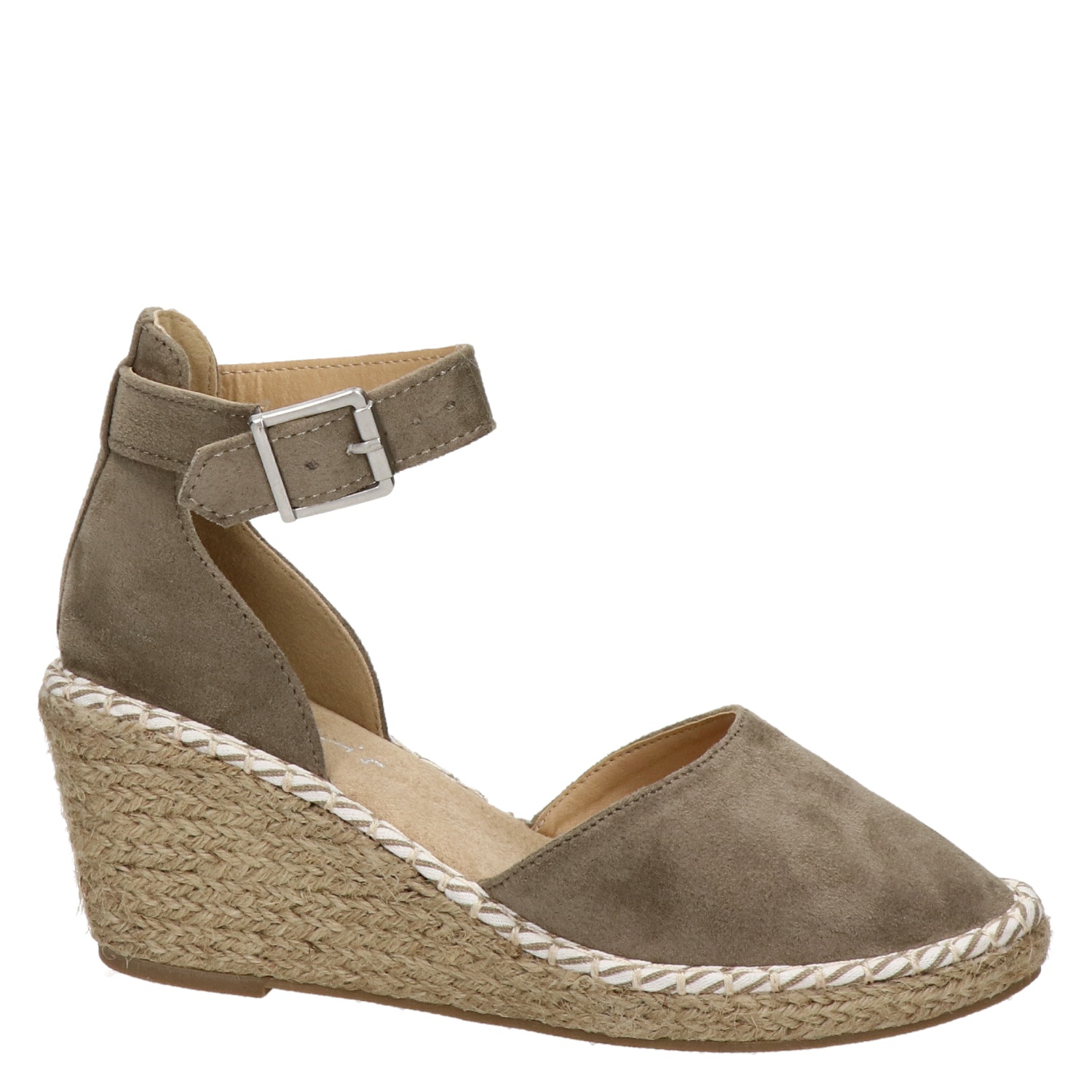 Dolcis - Espadrilles voor dames - Groen - Nelson.nl